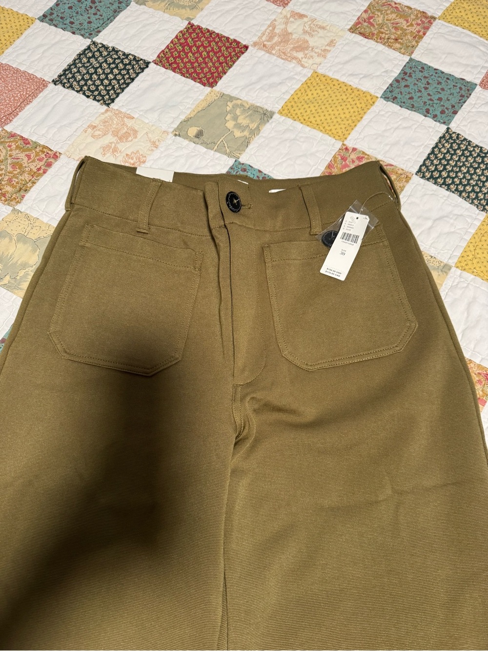 Men's Olive Green Utility Pants